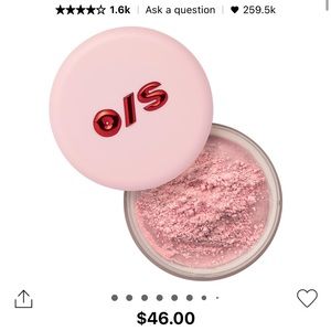 ONE SIZE Ultra pink loose powder (full size)